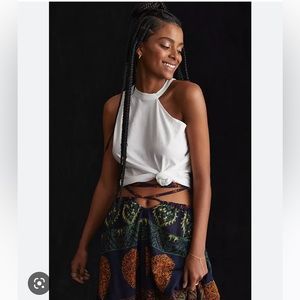 Anthropologie Asymmetrical Cutout Tank